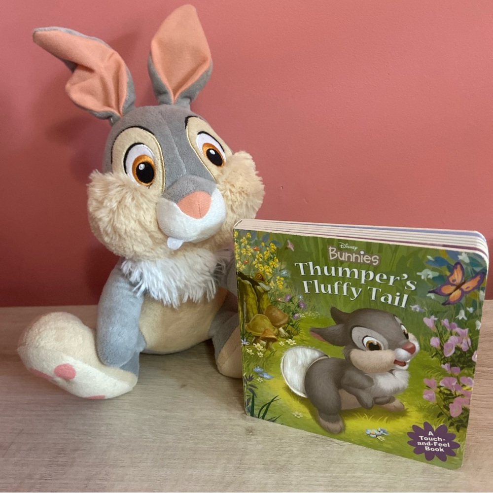 Disney Thumper Plush Toy with Book